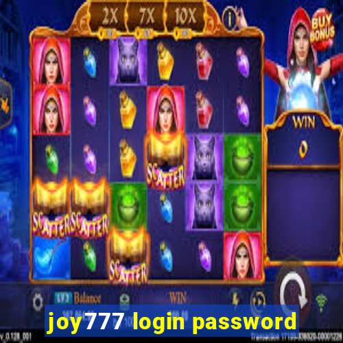 joy777 login password